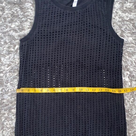Fabletics Black Bryce Mesh Dress Athletic Casual Athleisure Sporty Modern - Picture 10 of 10
